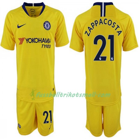 Fußballtrikots Chelsea Davide Zappacosta 21 Kinder 2018-2019 Kurzarm Auswärts-trikot kaufen